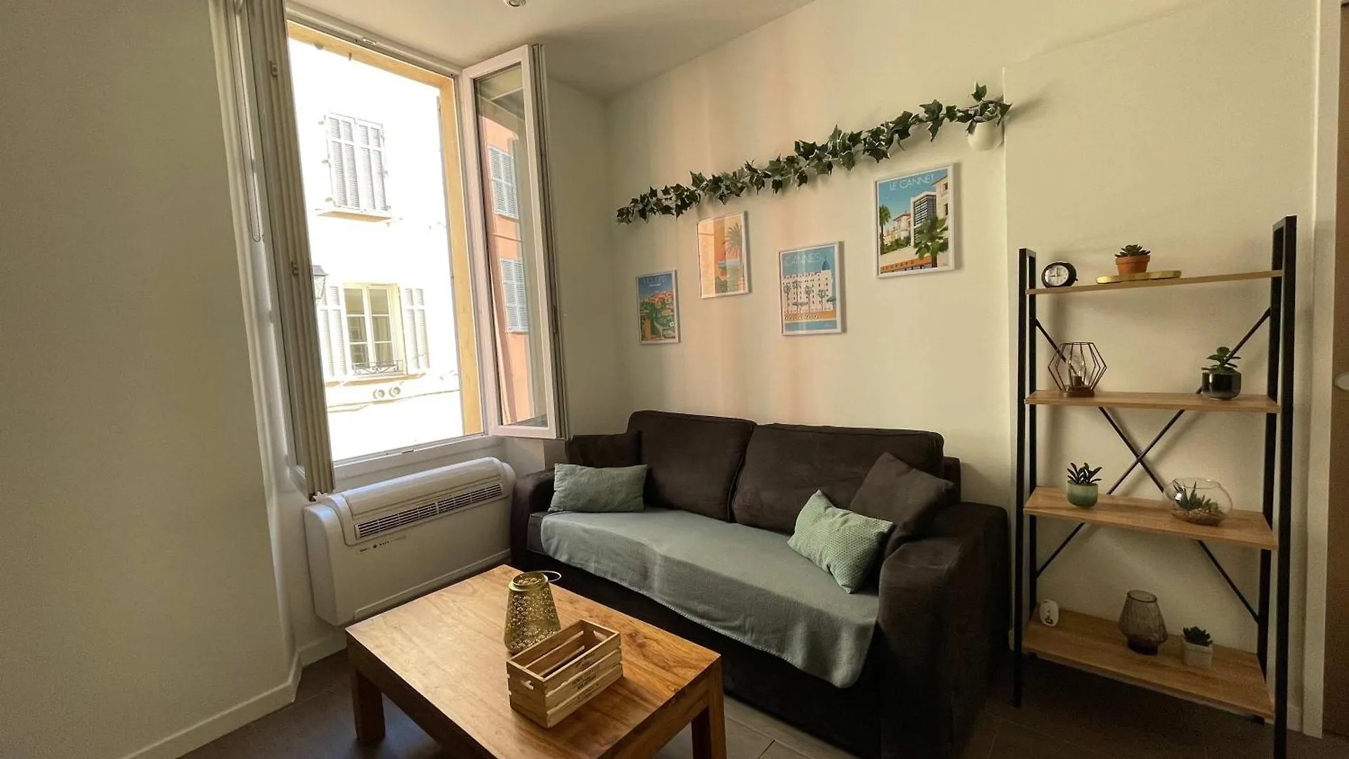C039-Appartement Lumineux Au Suquet Pour 3 Personnes Cannes